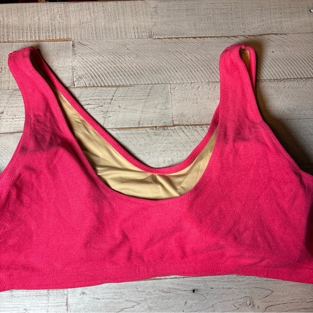 Women’s 4x Bikini Classic Terry Texture In Pink From Old Navy NWT! - Picture 12 of 16